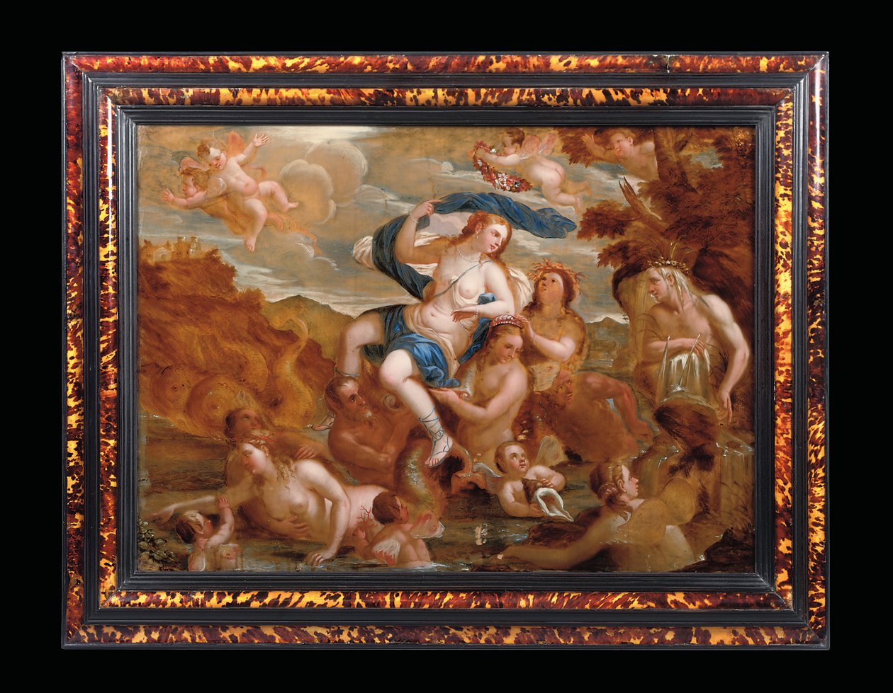 Galateas triumf, ca 1692-1705 av Carlo Garofalo