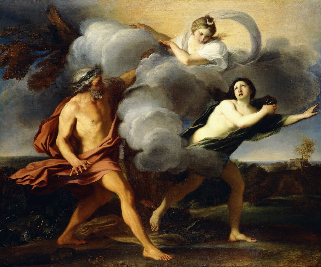 Alfeus och Arethusa, av Carlo Maratta or Maratti