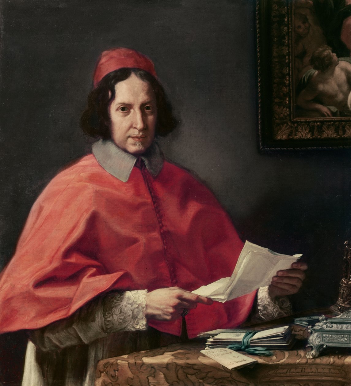 Kardinal Alderano Cybo, ca 1645 av Carlo Maratta or Maratti