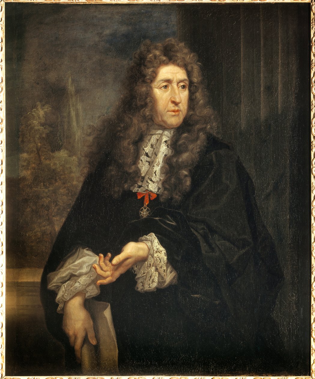 Porträtt av Andre Le Notre (Lenotre) (1613-1700), designer av kungens trädgårdar Målning av Carlo Maratta (1625-1713) 1600-talets sön. 1,12x0,85 m av Carlo Maratta or Maratti