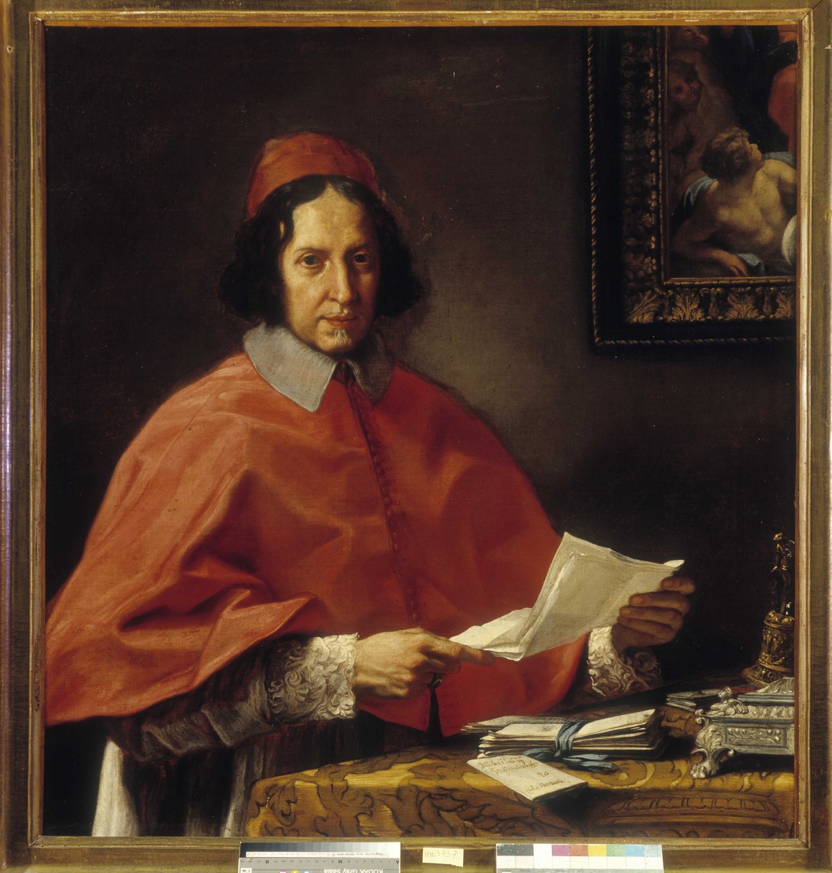 Porträtt av kardinal Alderano Cybo (1676-1689) av Carlo Maratta or Maratti