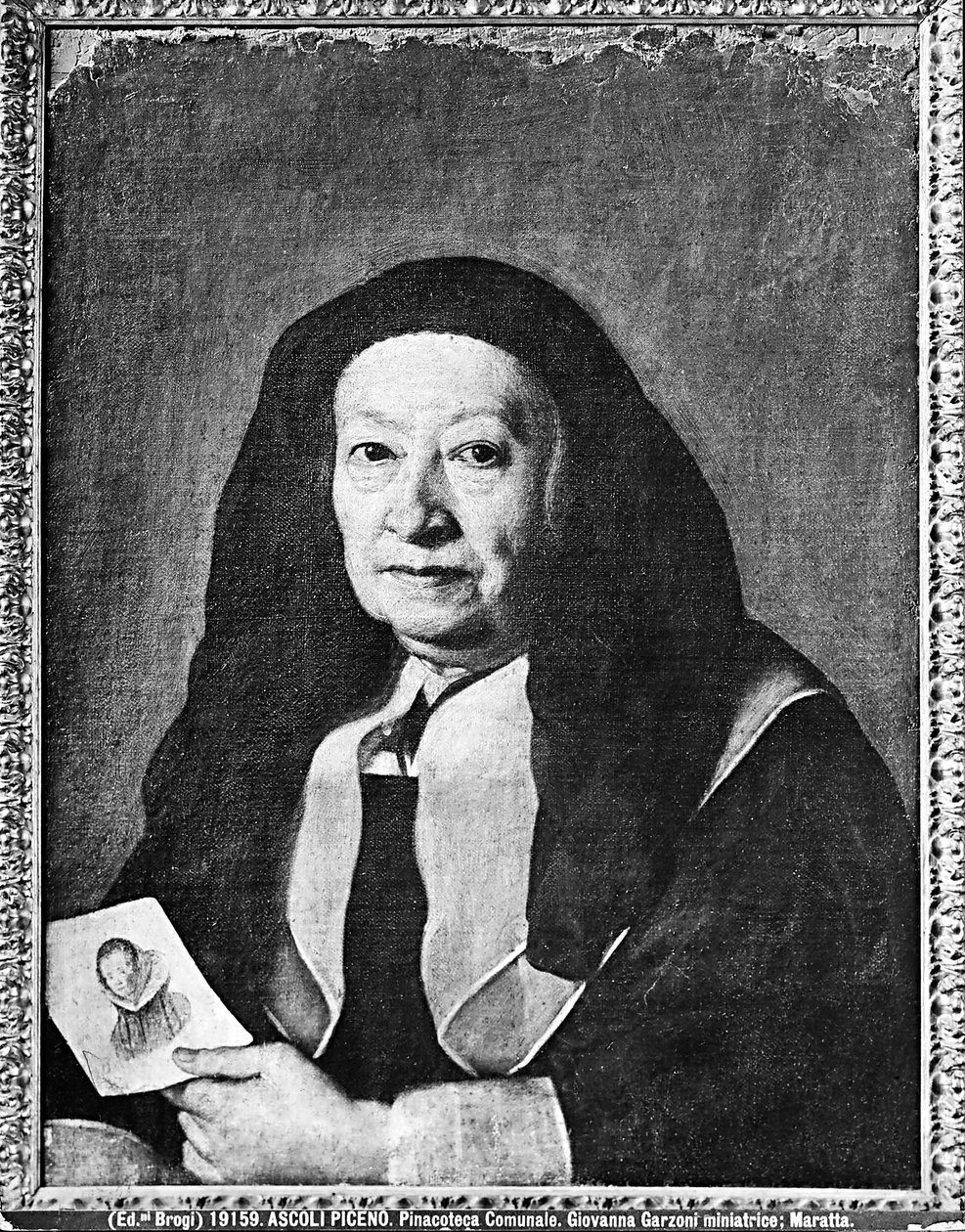 Porträtt av Giovanna Garzoni av Carlo Maratta or Maratti