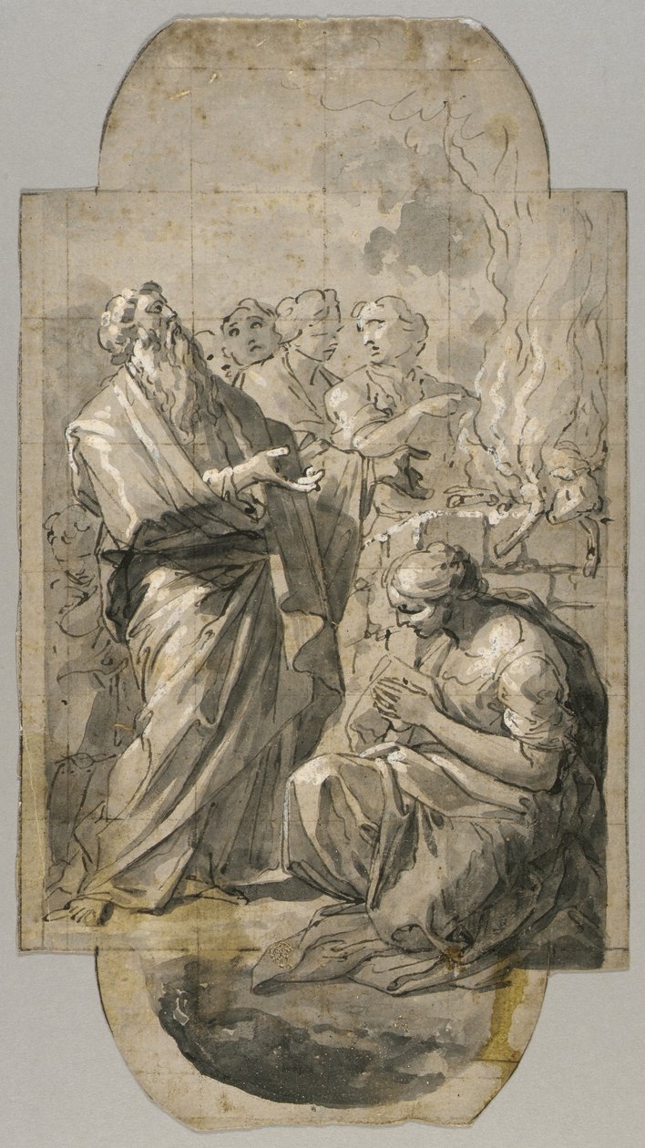 Ritning av Carlo Maratti