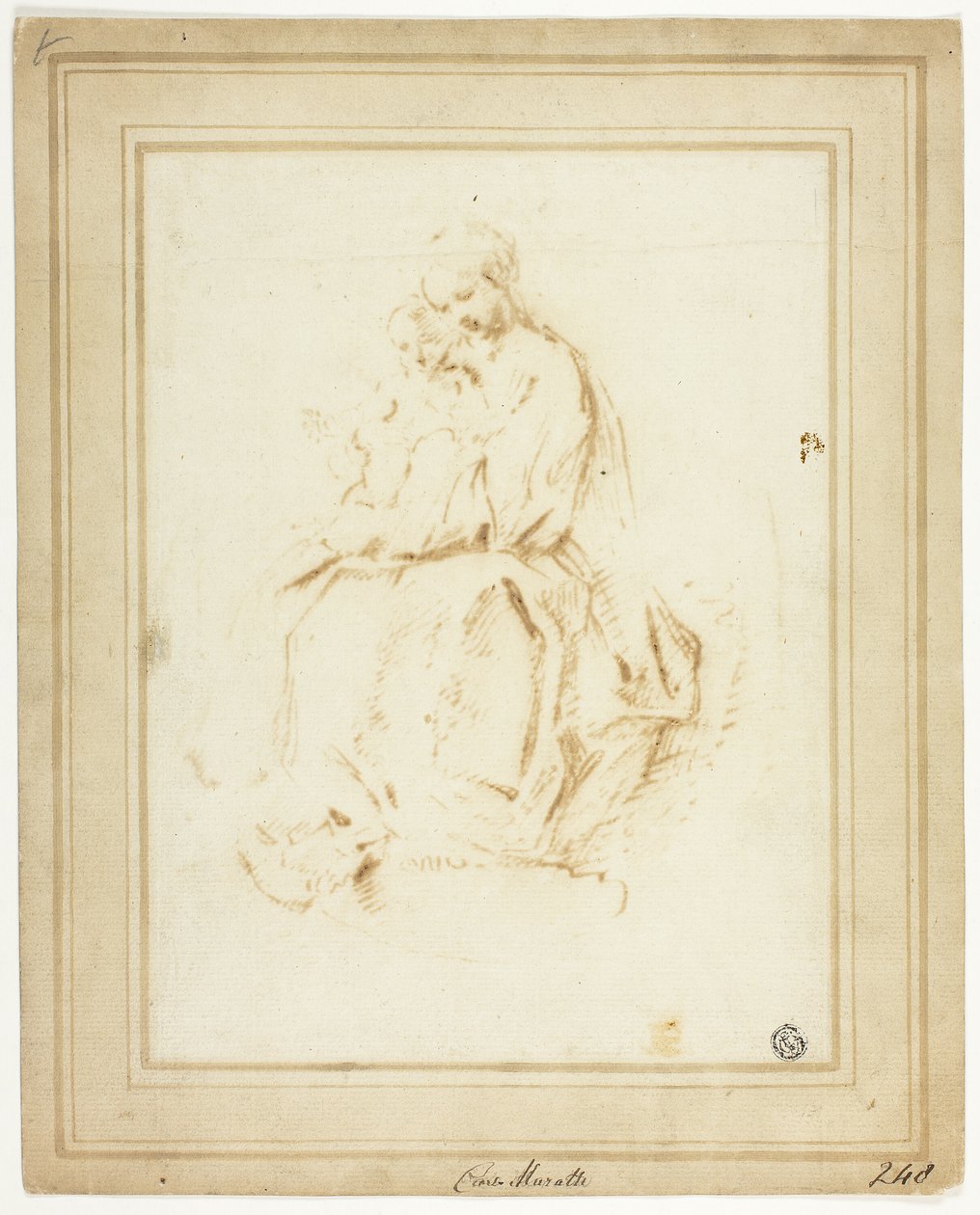 Madonna med barn av Carlo Maratti