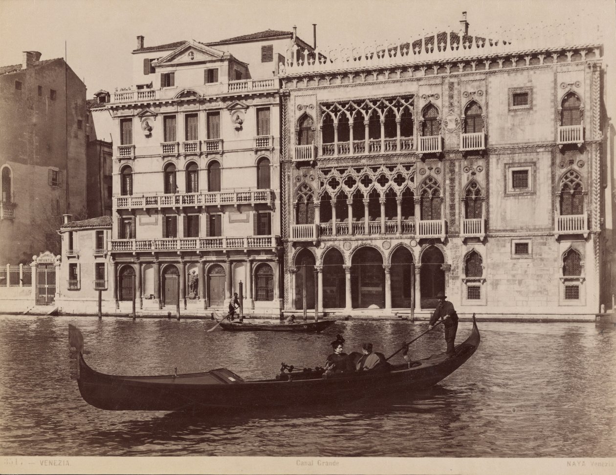 Grand Canal av Carlo Naya