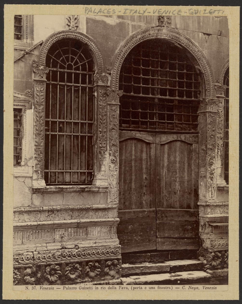 Guizetti Palace av Carlo Naya