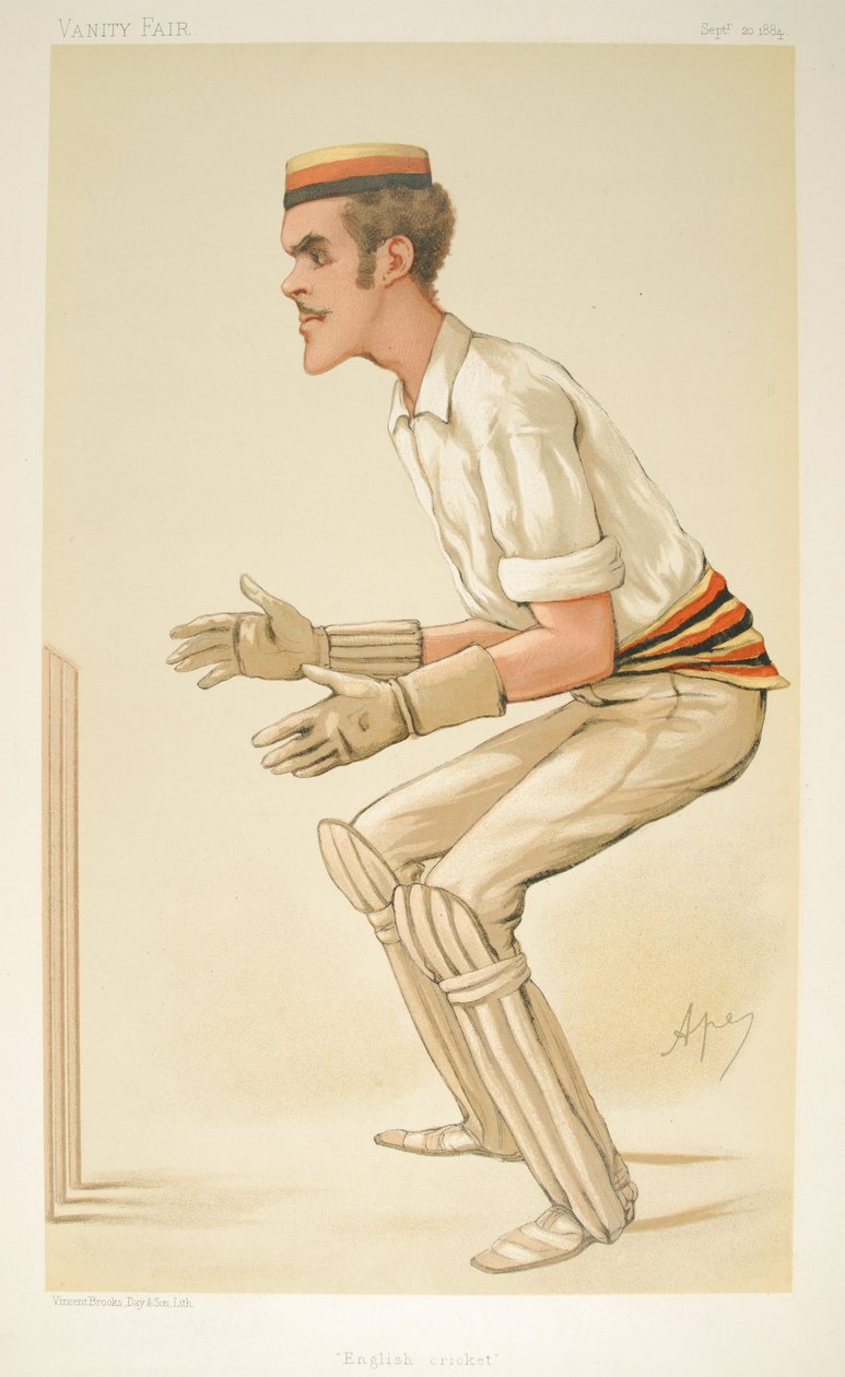 Alfred Lyttelton, Vanity Fair, 1884-09-20 av Carlo Pellegrini