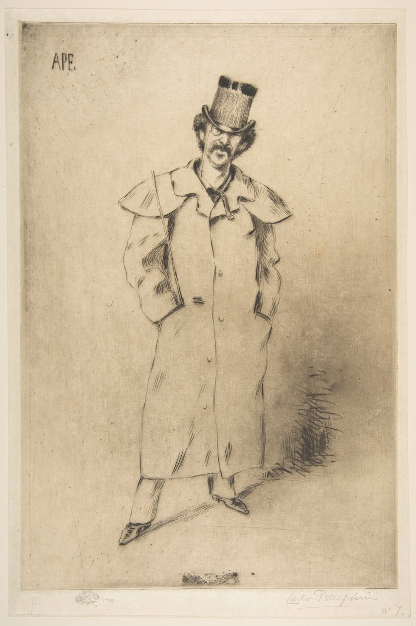 James McNeill Whistler, 1800-talet. av Carlo Pellegrini