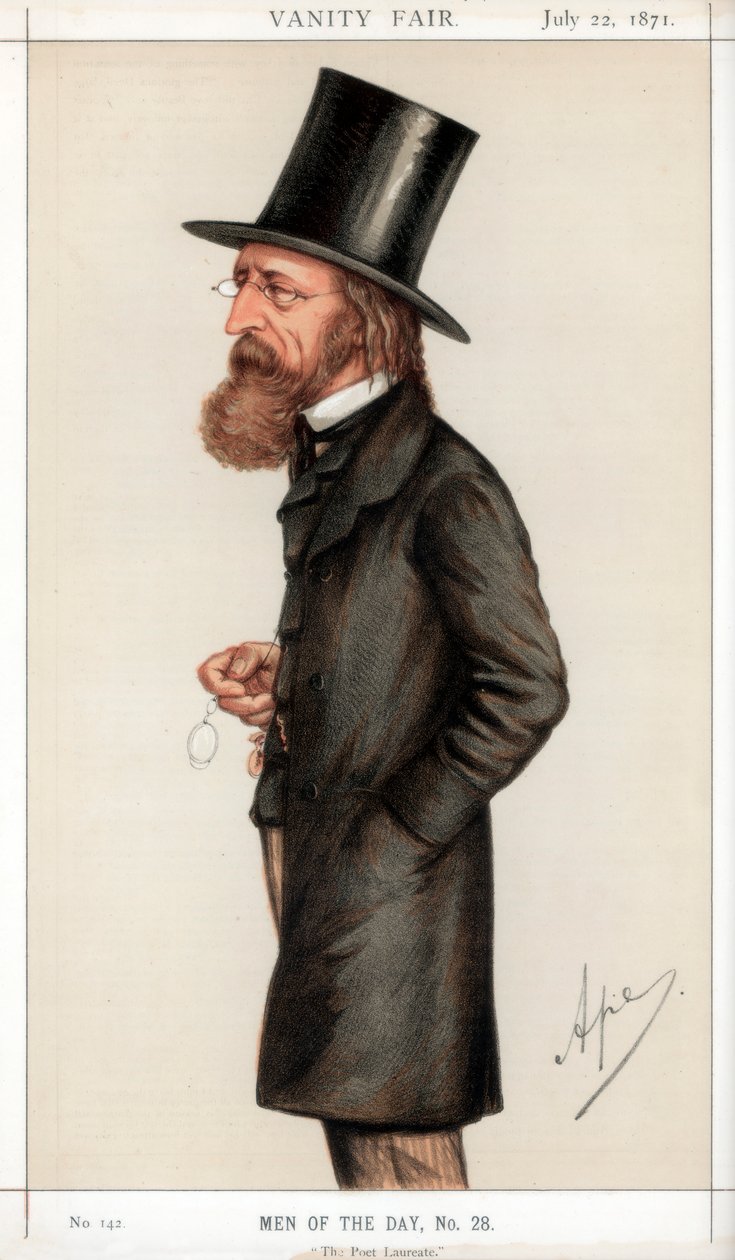 Poetpristagaren, 1871 av Carlo Pellegrini