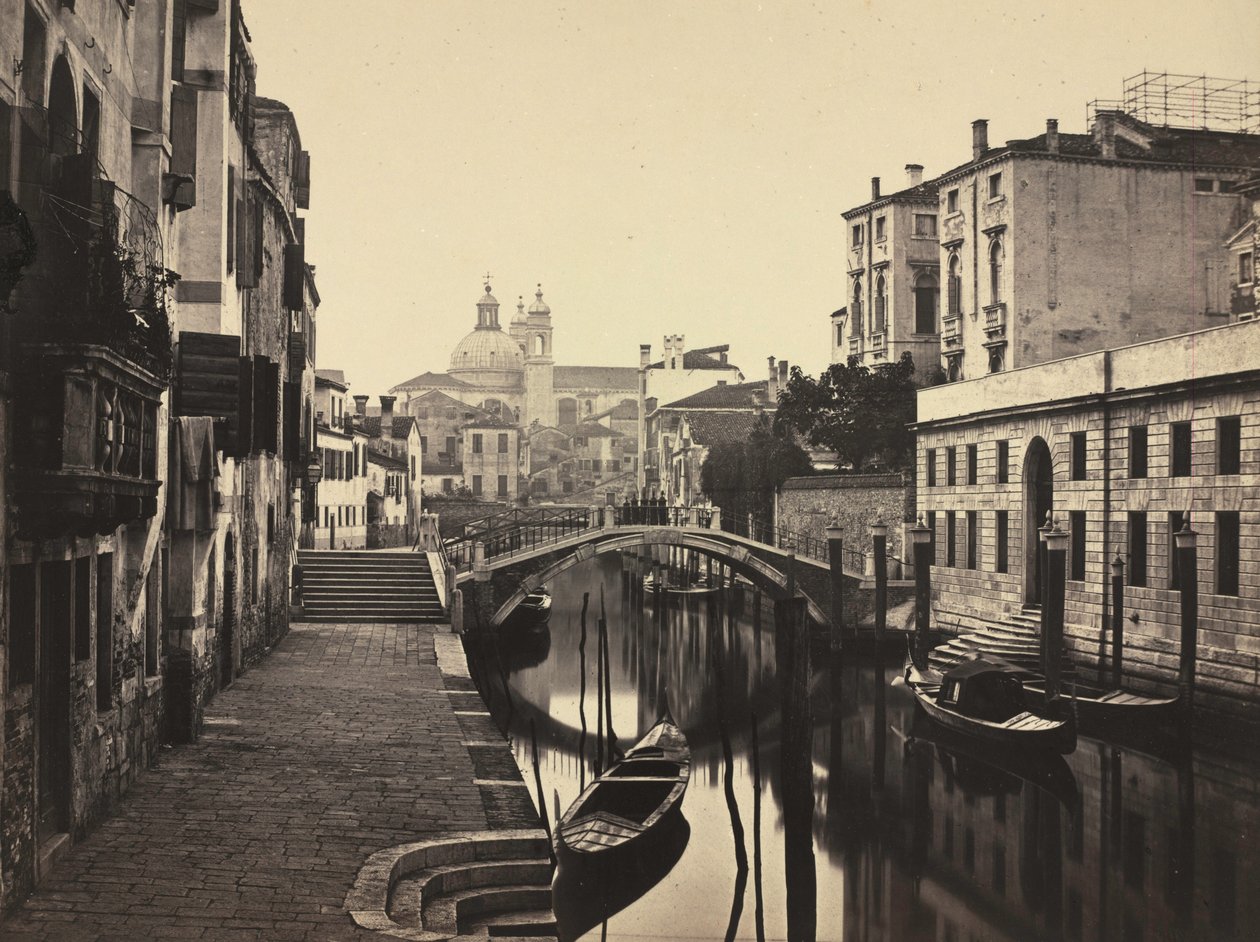 Utsikt över Venedig, ca. 1860. av Carlo Ponti