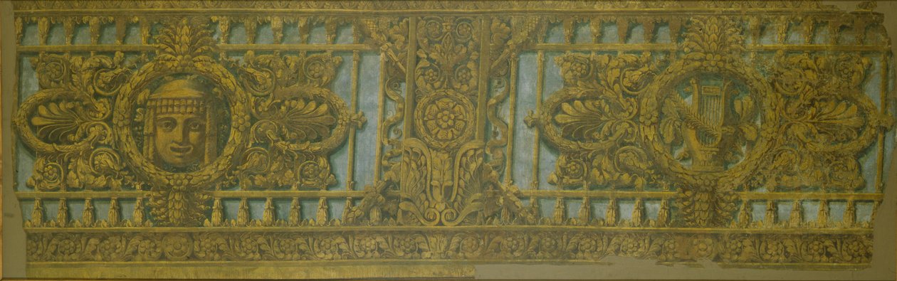 Boxdesign för Alexandrinsky-teatern i Sankt Petersburg, 1826-1829 av Carlo Rossi