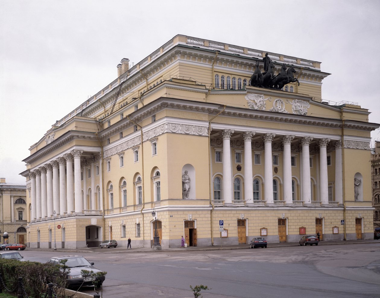 Alexandrinsky-teatern i Sankt Petersburg, 1828-1832 av Carlo Rossi