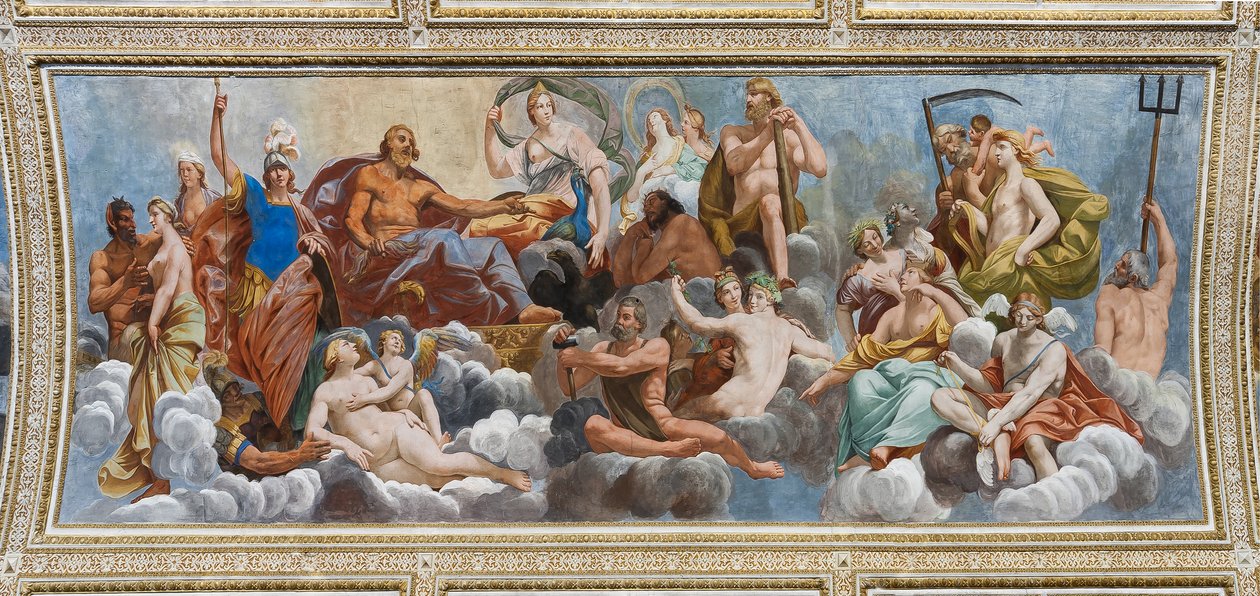 Insamling av Olympus gudar av Carlo Santner