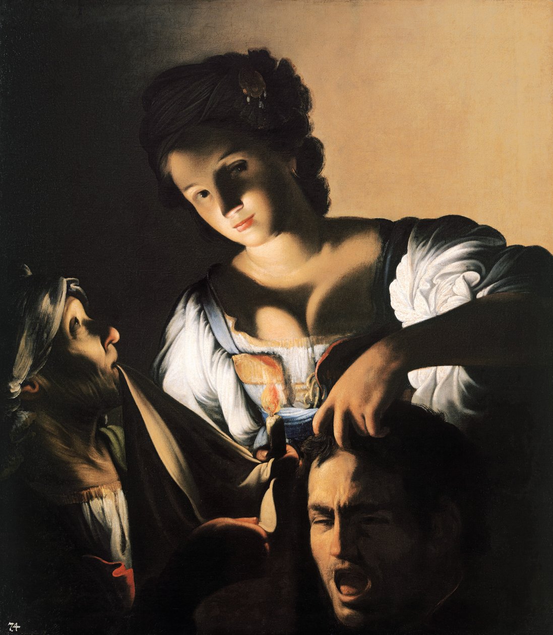 Judith med huvudet av Holofernes, ca 1610-1615. av Carlo Saraceni