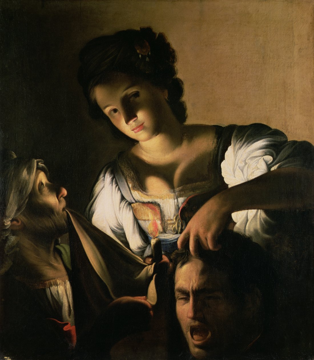 Judith med huvudet av Holofernes, 1615 av Carlo Saraceni