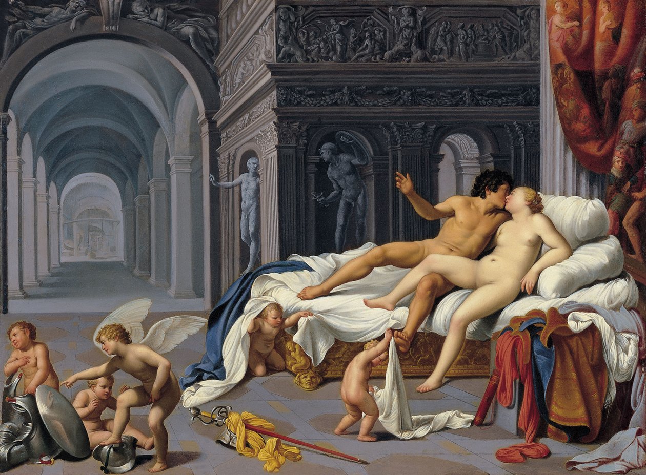 Venus och Mars av Carlo Saraceni