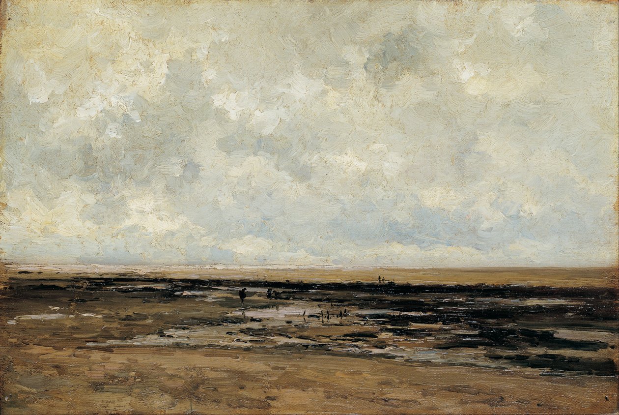Villerville Beach. Normandie av Carlos de Haes