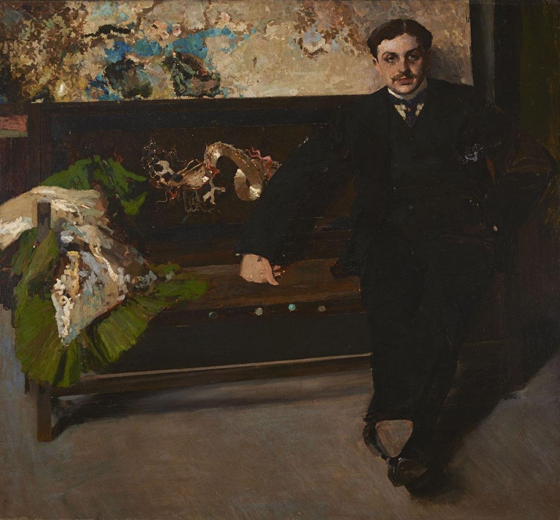 Portrait of J. C. M. av Carlos Federico Saez