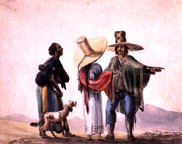 Folk från Pisco av Carlos D. Wood