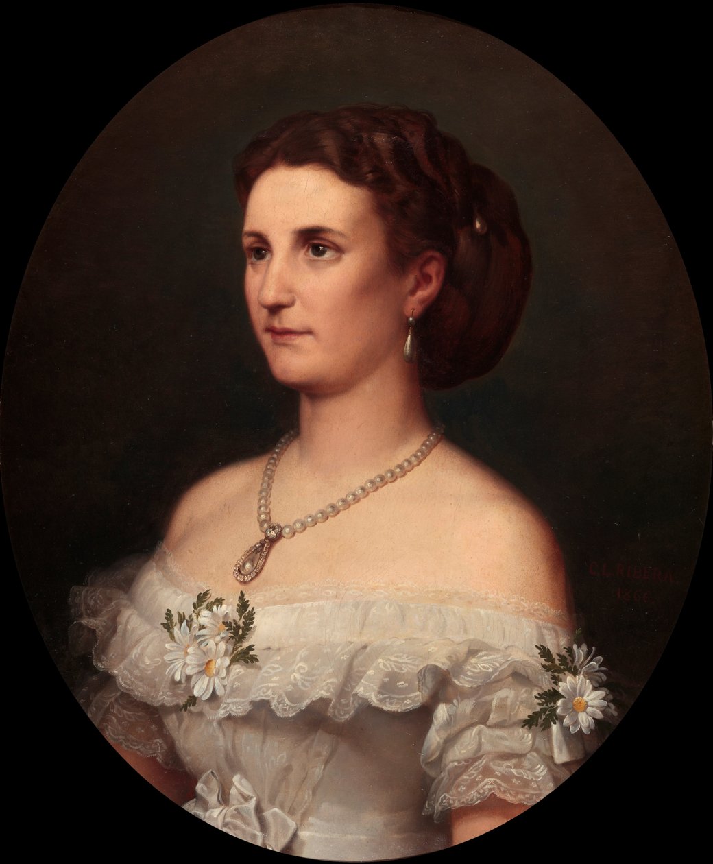 María Leonor Salm-Salm, hertiginna av Osuna av Carlos Luis de Ribera y Fieve