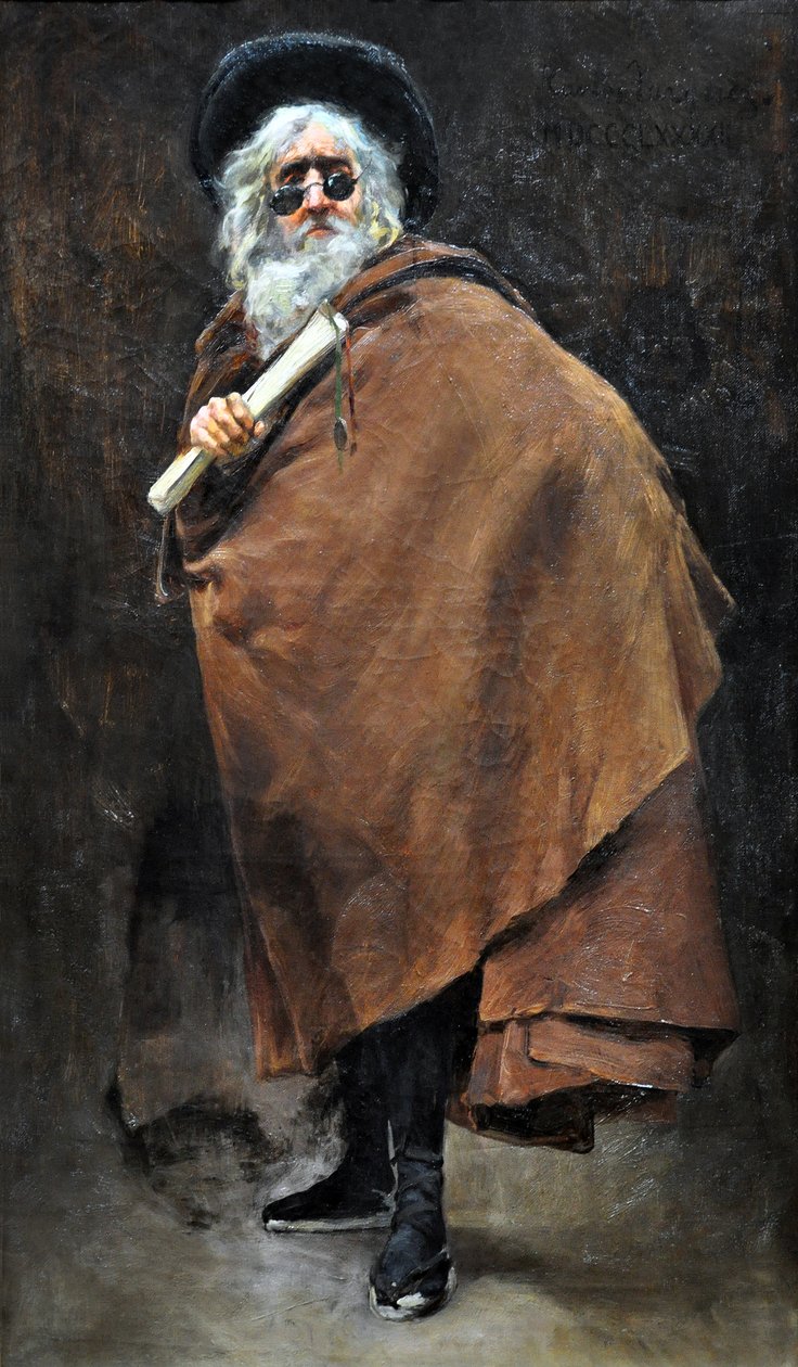 Porträtt av Enrique Melda, omkring 1892 (olja på duk) av Carlos Vazquez y Ubeda