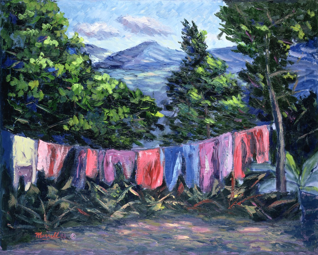 Ett tropiskt landskap, 1993 av Carlton Murrell