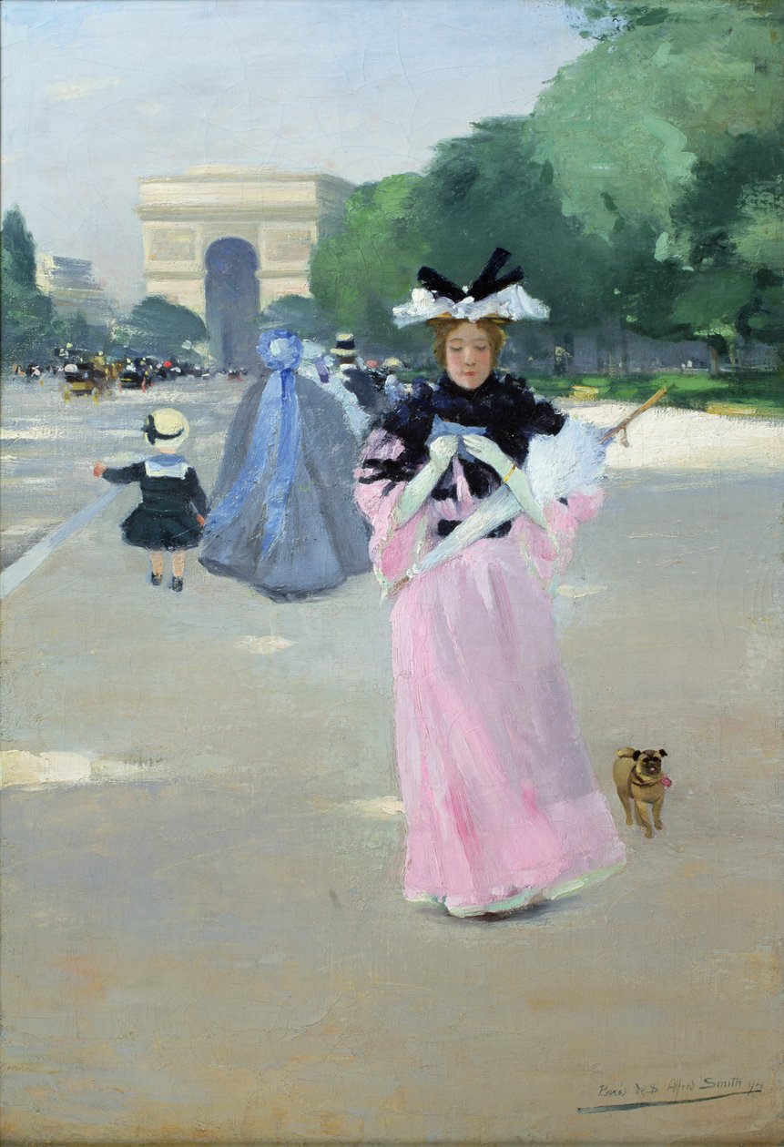 Avenyn Bois de Boulogne av Carlton Alfred Smith