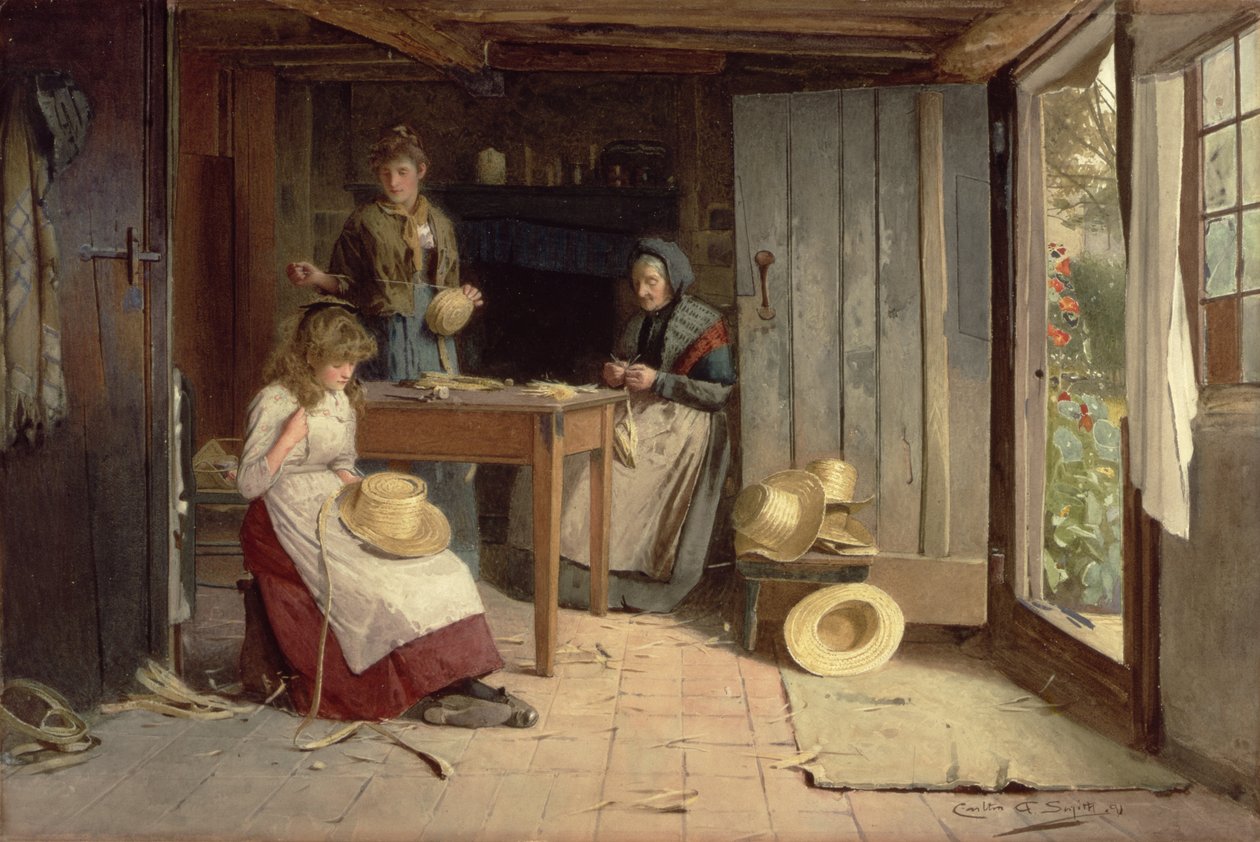 Halmflätarna av Carlton Alfred Smith