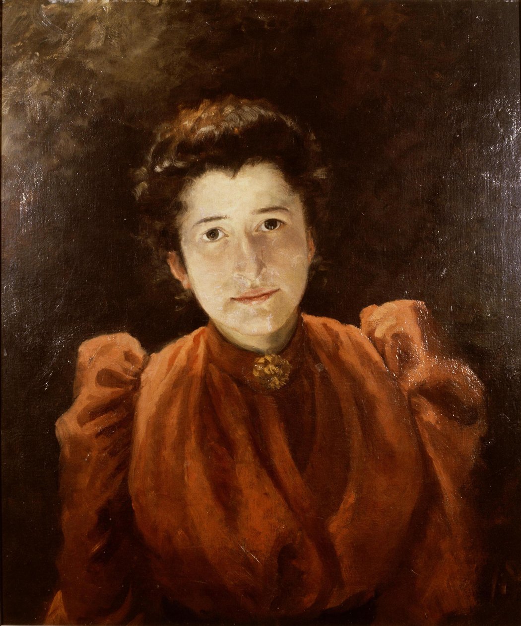  Portret van Carolina Anna Teixeira de Mattos 1868-1940nEnglish: Portrait of Carolina Anna Teixeira de Mattos 1868-1940n  av Carolina Anna Teixeira de Mattos