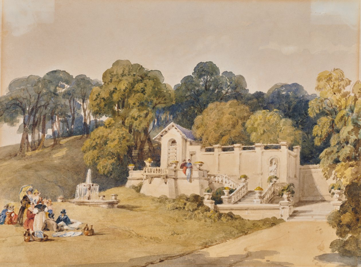 Bromley Hill, "Italiensk villa" av Caroline Lucy Scott