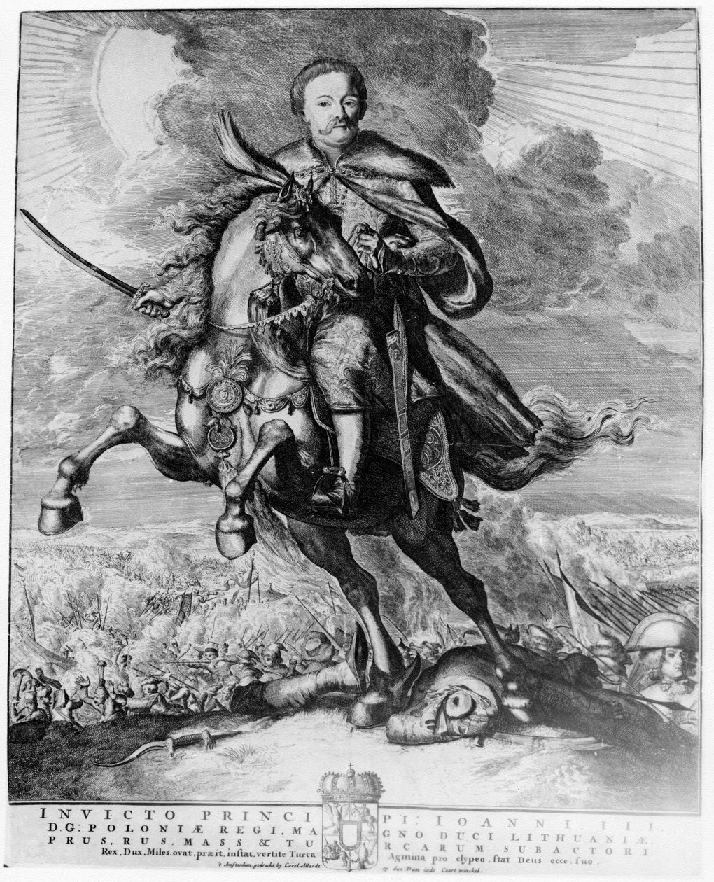 John Sobieski, kung Johannes III av Polen av Carolus Allardt