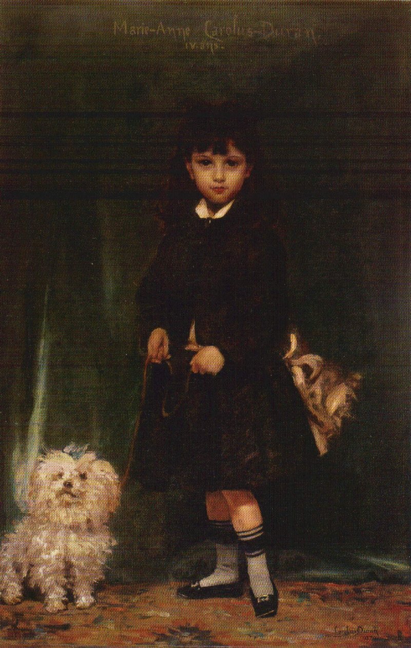 The Artists Daughter, Marie-Anne  av Carolus Duran