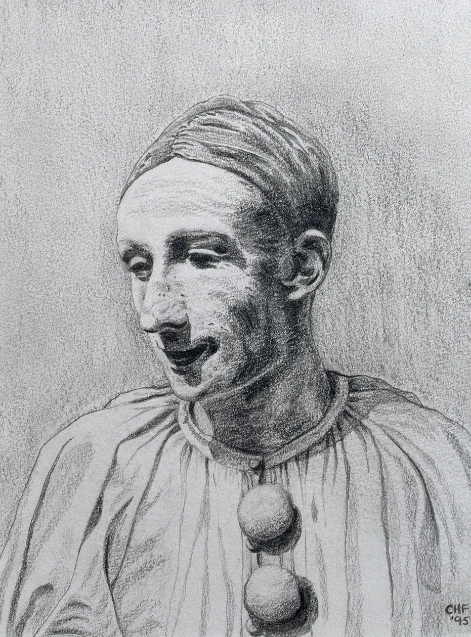 Clownen II, 1995 av Carolyn Hubbard Ford