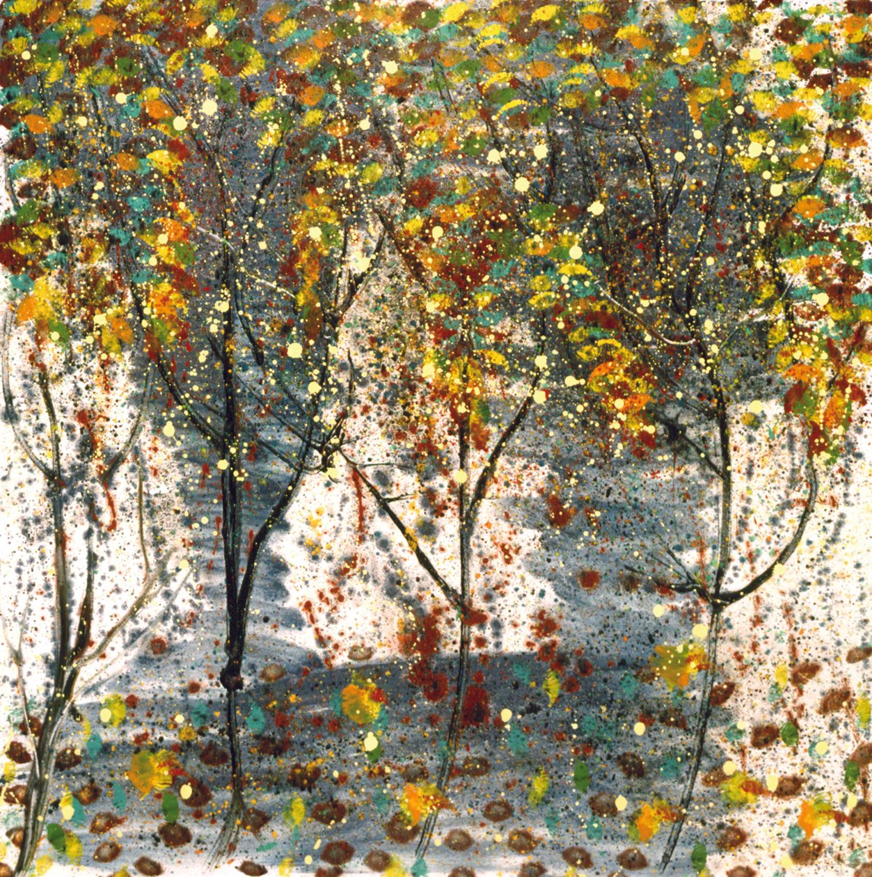 Forest Rhapsody, 2001 (olja på duk) av Carolyn Mary Kleefeld