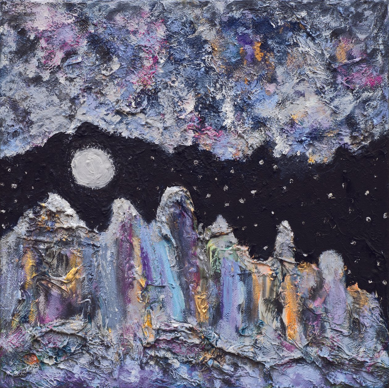 Ithaca Refound, 2011 (olja på duk) av Carolyn Mary Kleefeld