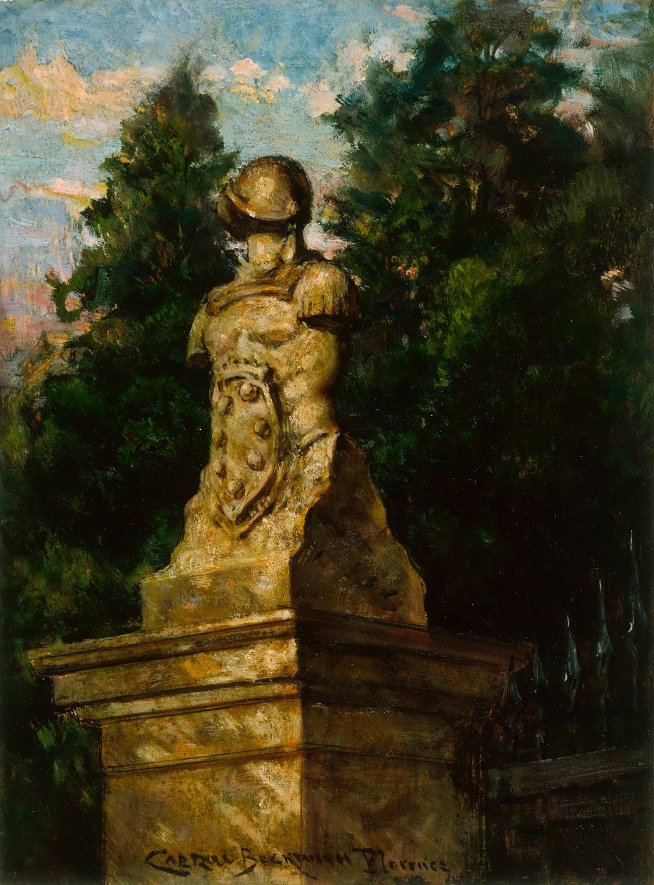 Modigliani Gate Post av Carroll Beckwith