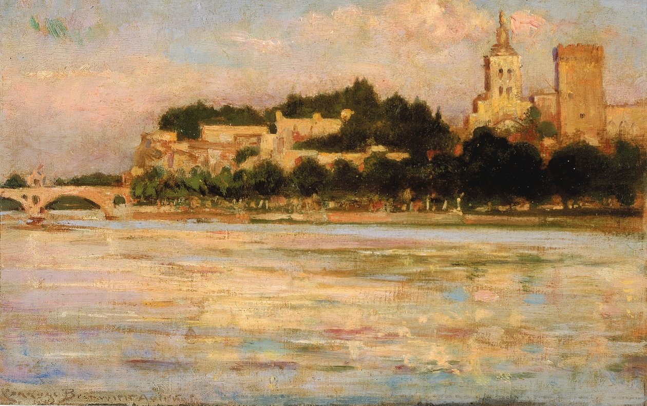 Påvarnas palats och Pont d