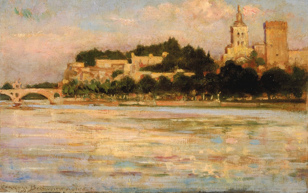 Påvarnas palats och Pont d