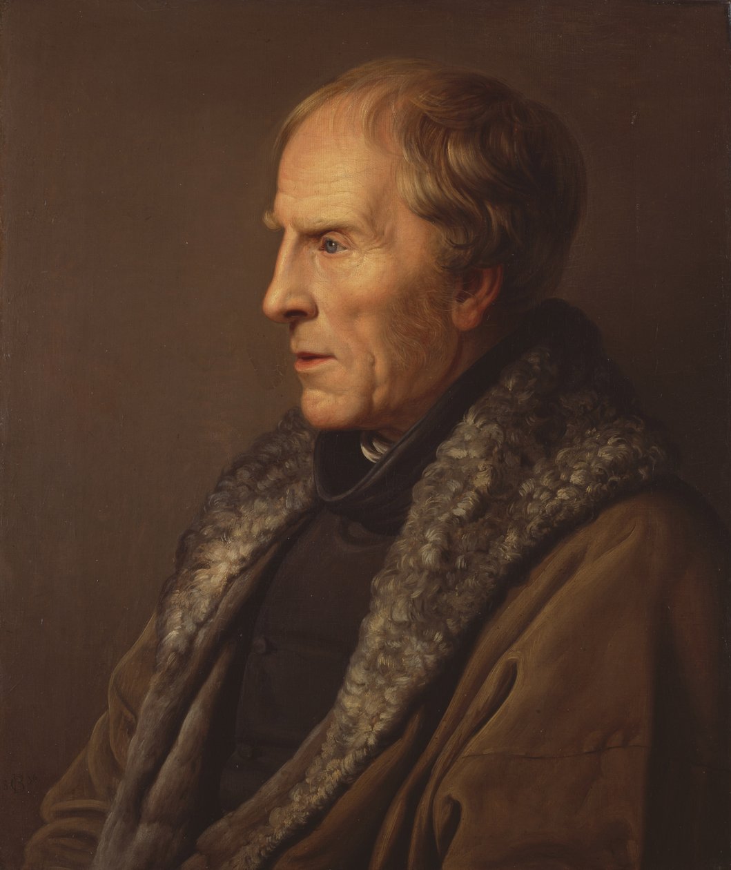 Bildnis des Malers Caspar David Friedrich av Caspar David Friedrich