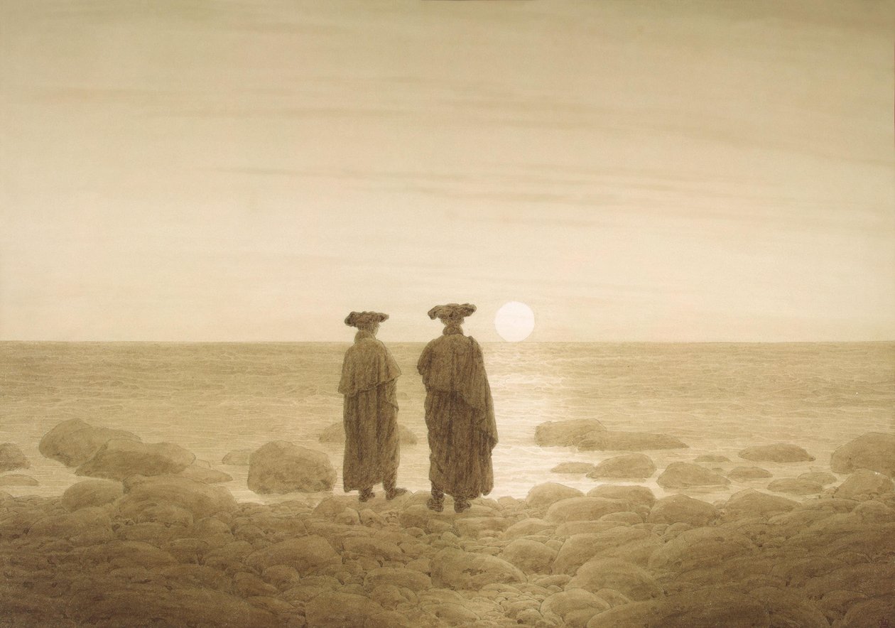 Moonrise av Caspar David Friedrich