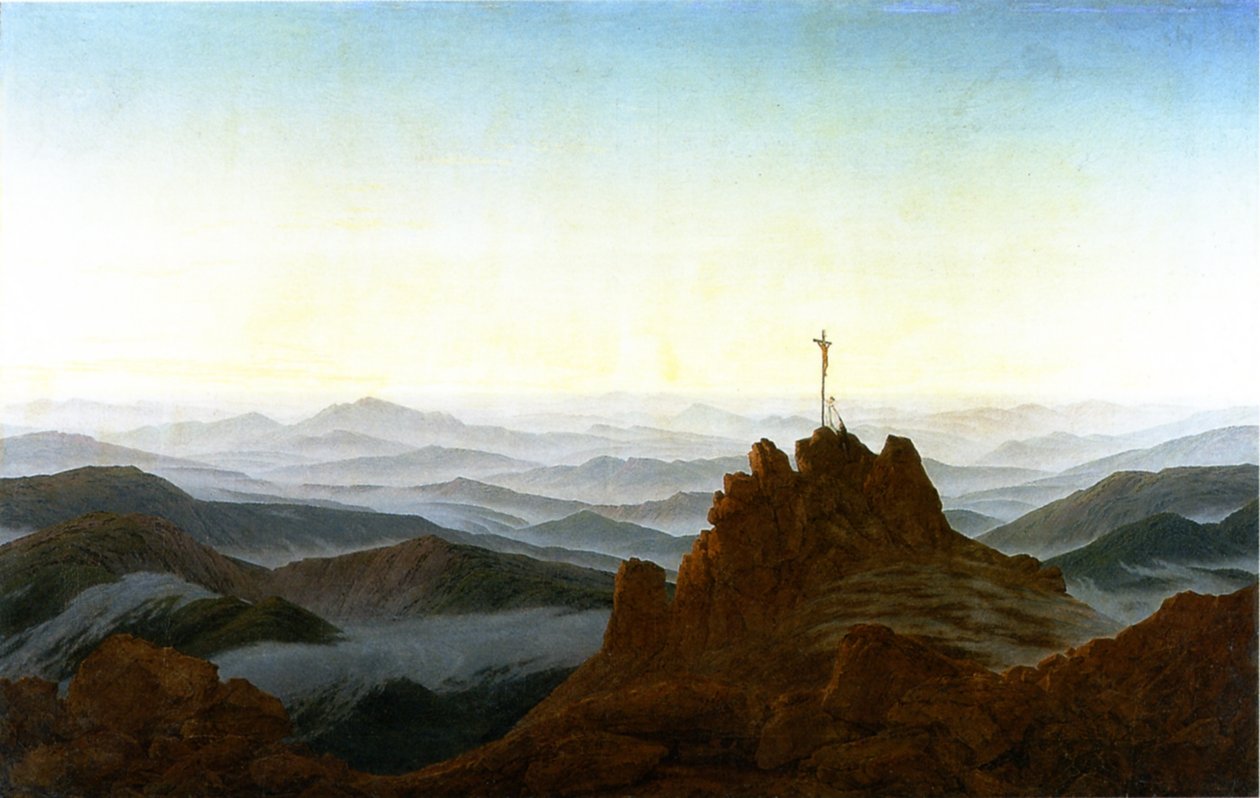 Morgen im Riesengebirge av Caspar David Friedrich