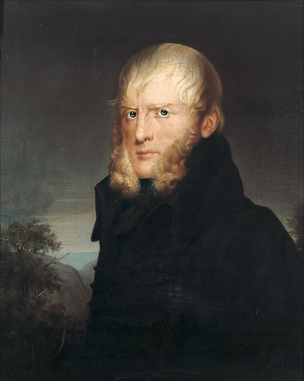 Portrait of Caspar David Friedrich av Caspar David Friedrich