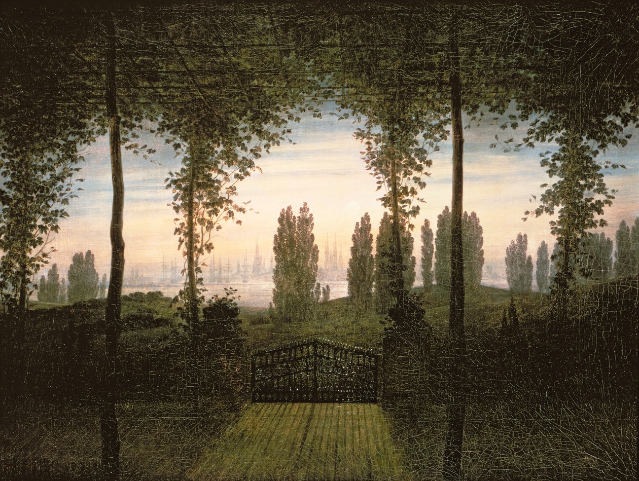 Åminnelse av Johann Bremen av Caspar David Friedrich