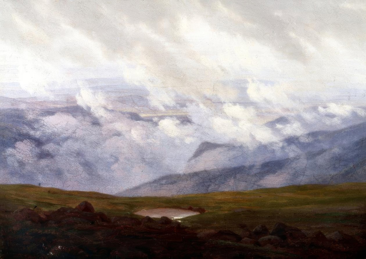 Rörliga moln av Caspar David Friedrich