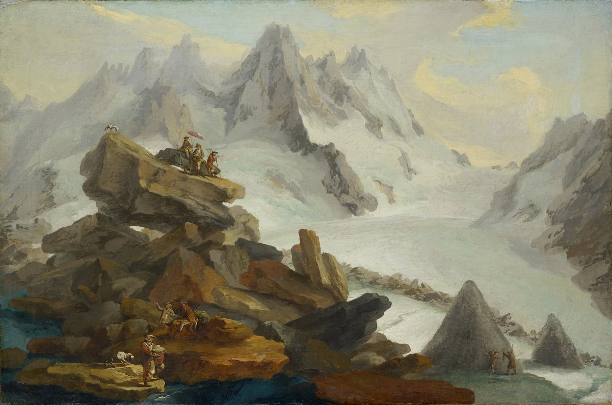 Bergen vid Lauteraar, 1776 av Caspar Wolf