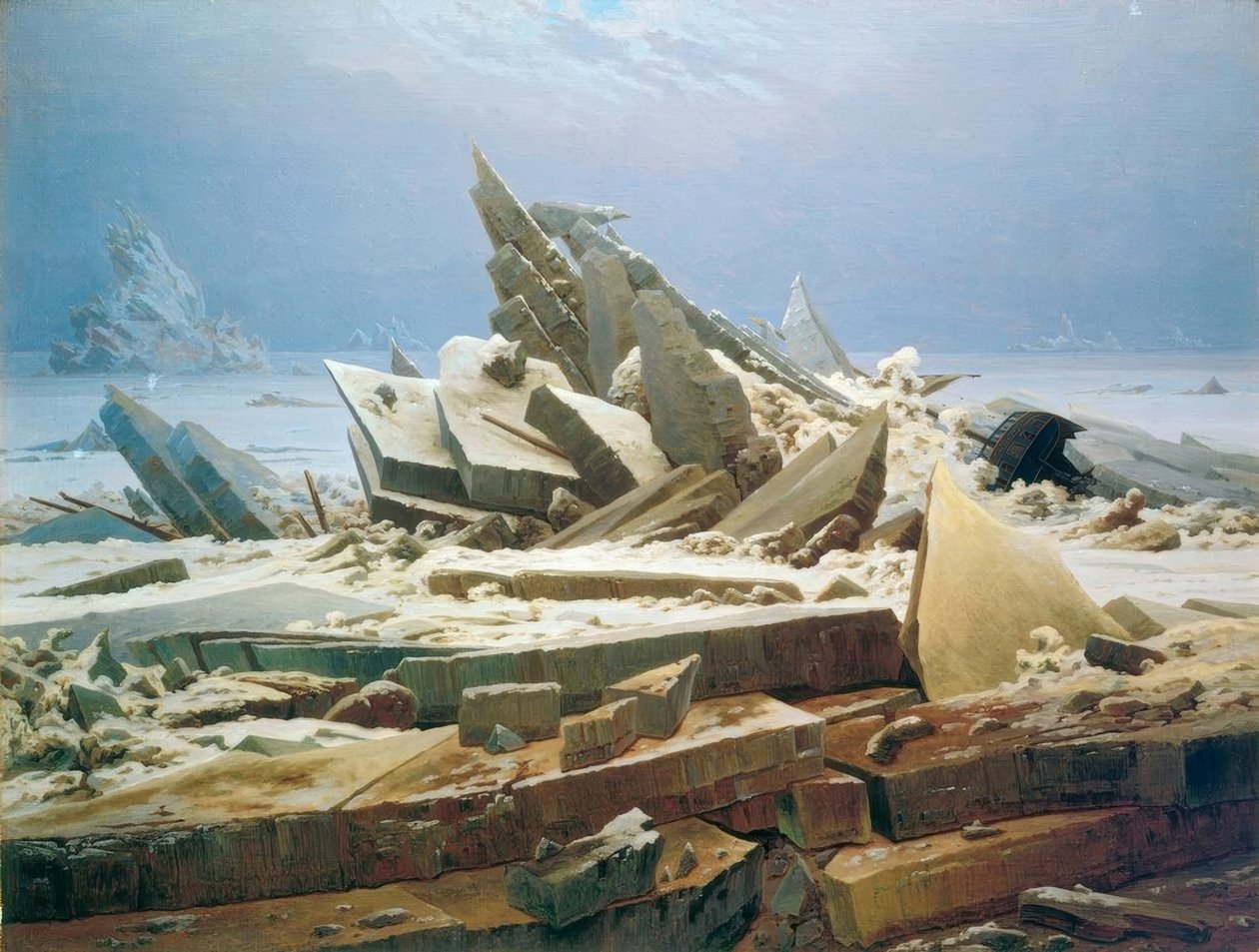 Ishavet av Caspar David Friedrich