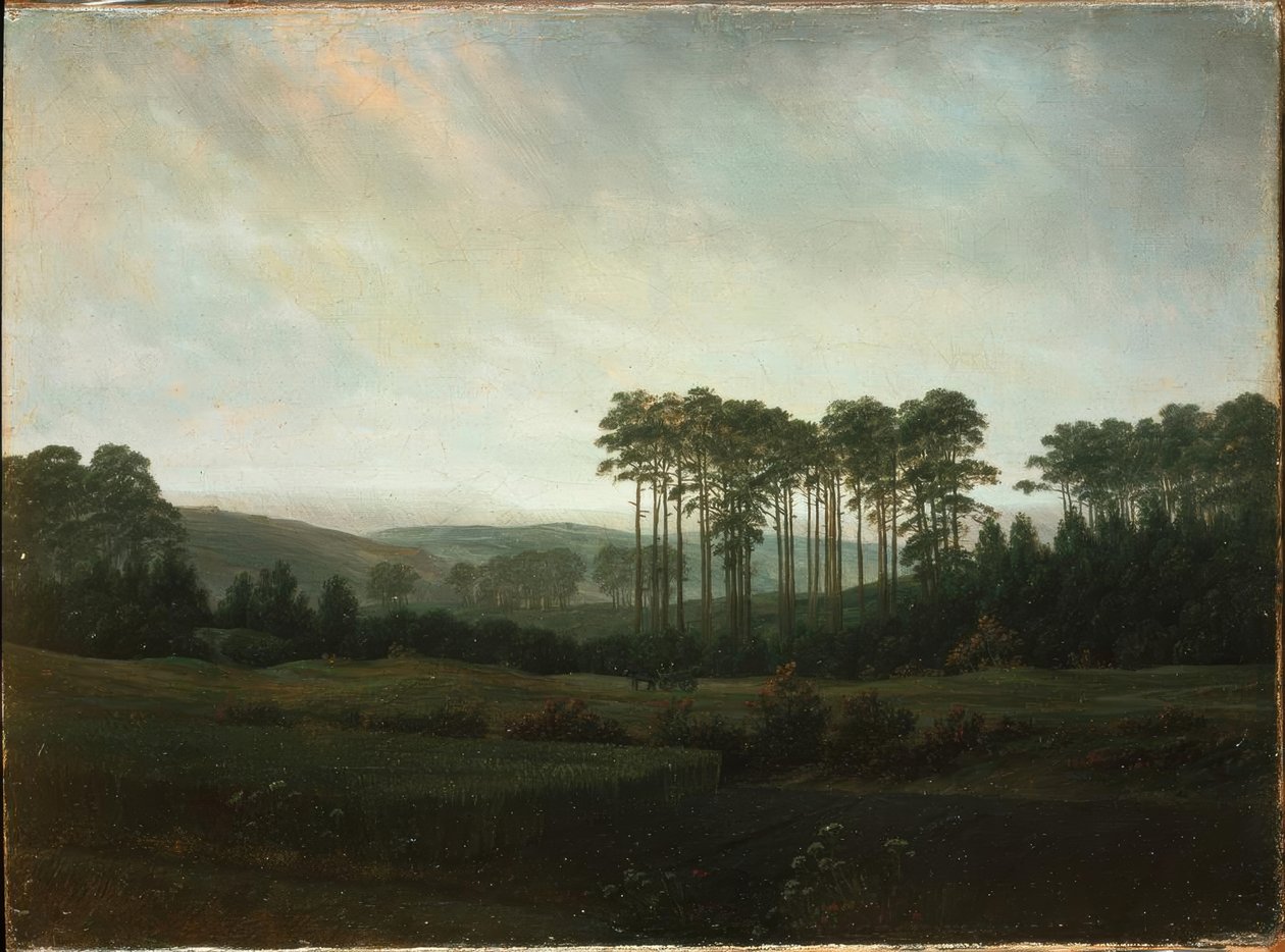 Eftermiddagen av Caspar David Friedrich