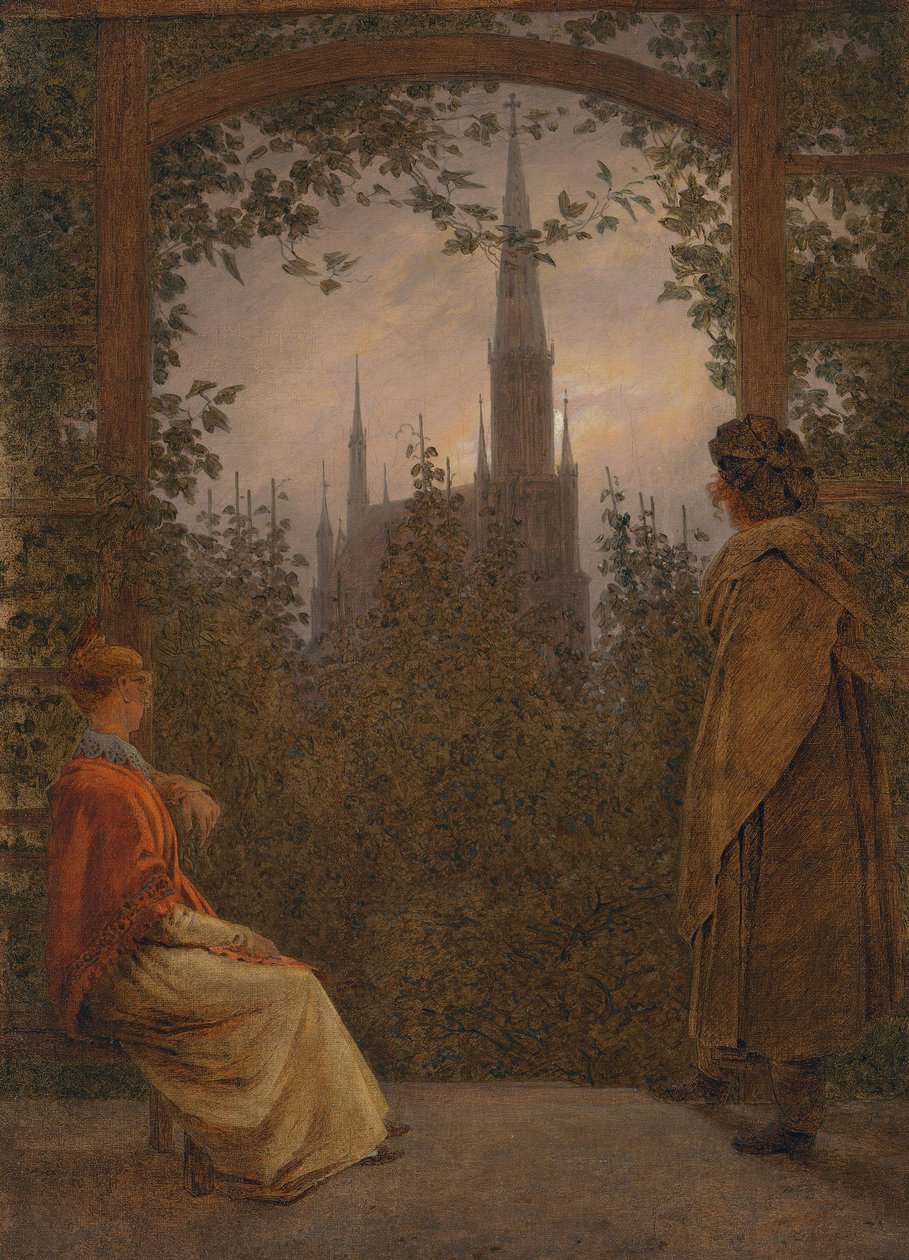 Trädgårdsberså av Caspar David Friedrich