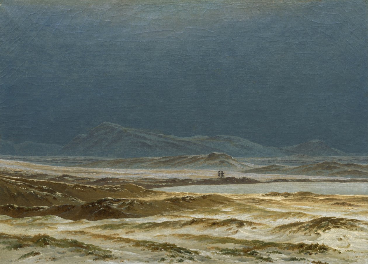 Norra landskapet, våren, ca 1825 av Caspar David Friedrich