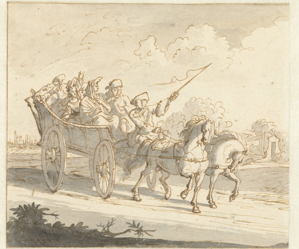 bondvagnen av Caspar Luyken